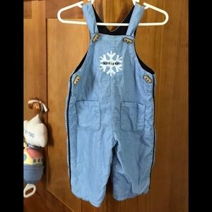 TOMMY HILFiGER Snowflake Cotton Overalls